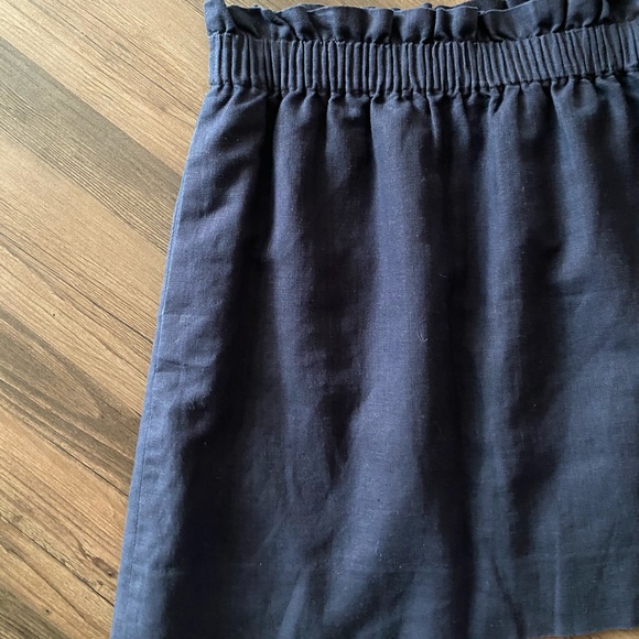 J. Crew Ruffle Waist Skirt with Pockets - Picture 4 of 4